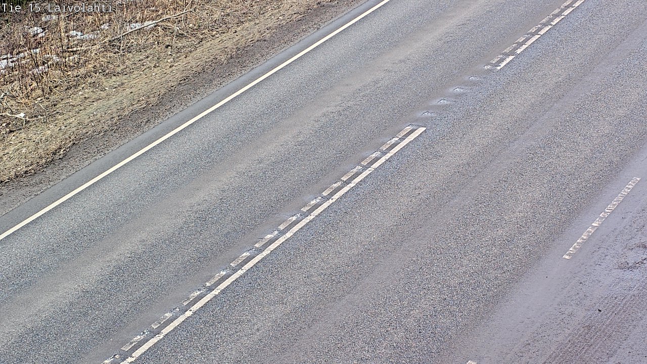 Weather Camera Image Väg 15 Laivolahti, Mäntyharju, Etelä-Savo