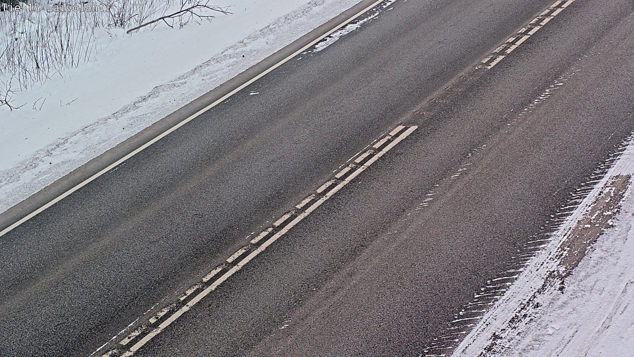 Weather Camera Image Road 15 Laivolahti, Mäntyharju, Etelä-Savo
