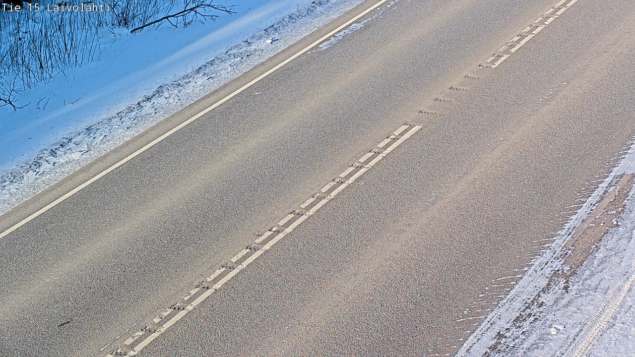 Weather Camera Image Väg 15 Laivolahti, Mäntyharju, Etelä-Savo