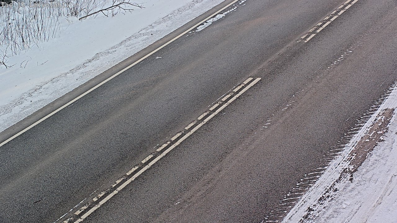Weather Camera Image Road 15 Laivolahti, Mäntyharju, Etelä-Savo