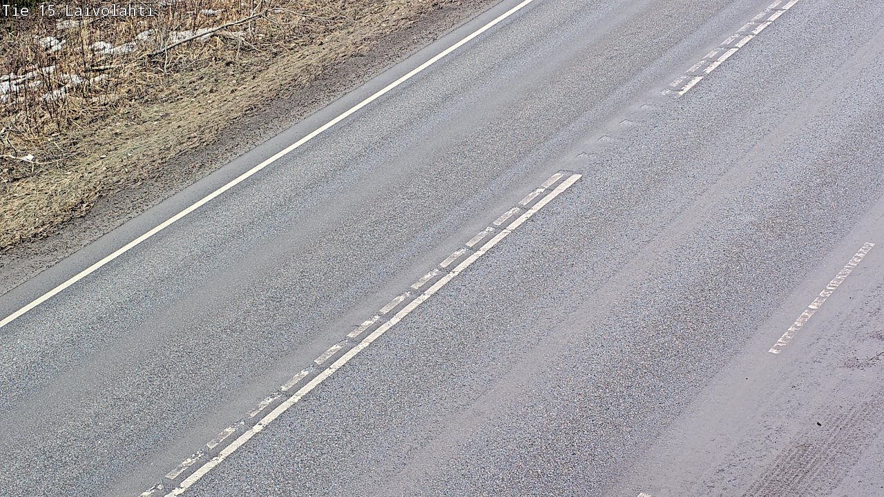 Weather Camera Image Väg 15 Laivolahti, Mäntyharju, Etelä-Savo