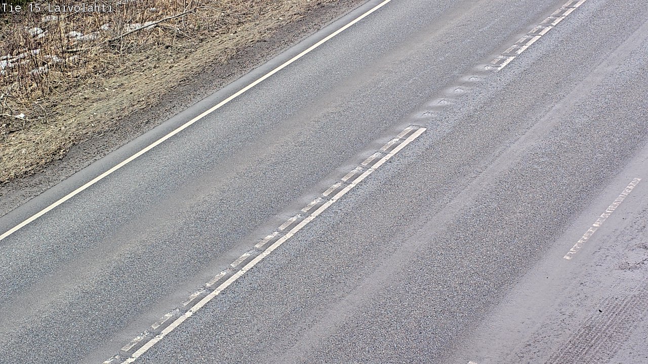 Weather Camera Image Väg 15 Laivolahti, Mäntyharju, Etelä-Savo