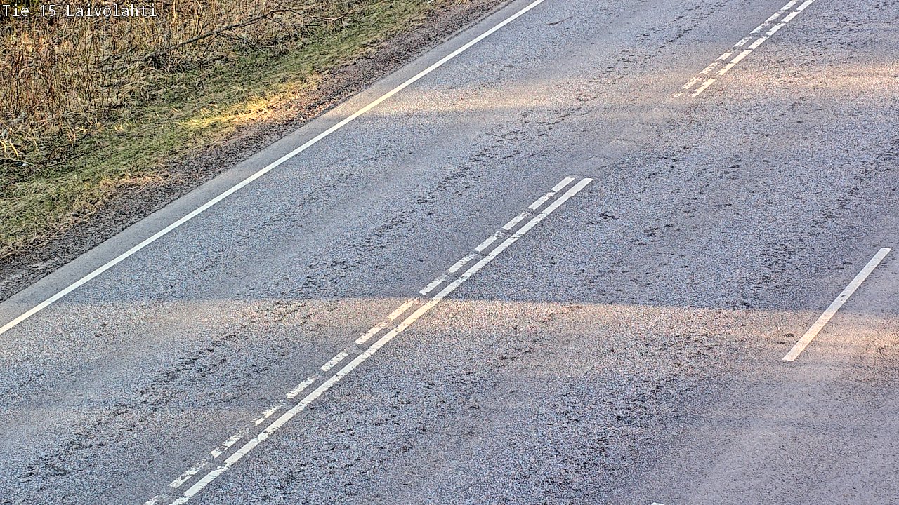Weather Camera Image Road 15 Laivolahti, Mäntyharju, Etelä-Savo