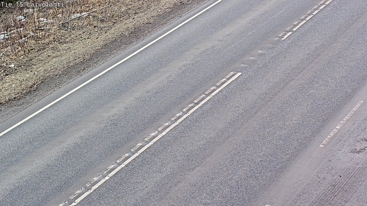 Weather Camera Image Väg 15 Laivolahti, Mäntyharju, Etelä-Savo
