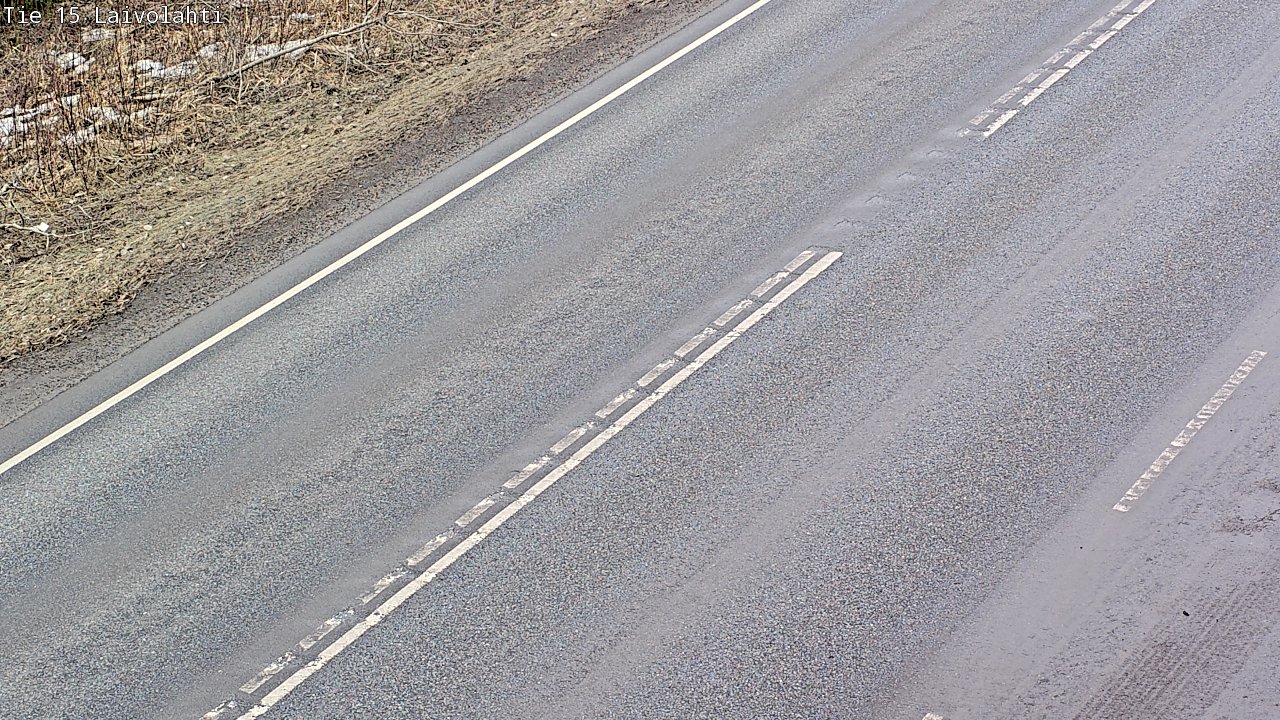 Weather Camera Image Väg 15 Laivolahti, Mäntyharju, Etelä-Savo