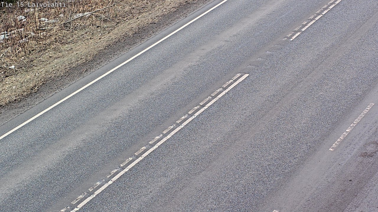 Weather Camera Image Väg 15 Laivolahti, Mäntyharju, Etelä-Savo