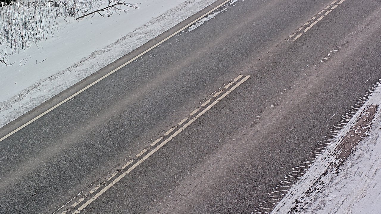 Weather Camera Image Väg 15 Laivolahti, Mäntyharju, Etelä-Savo