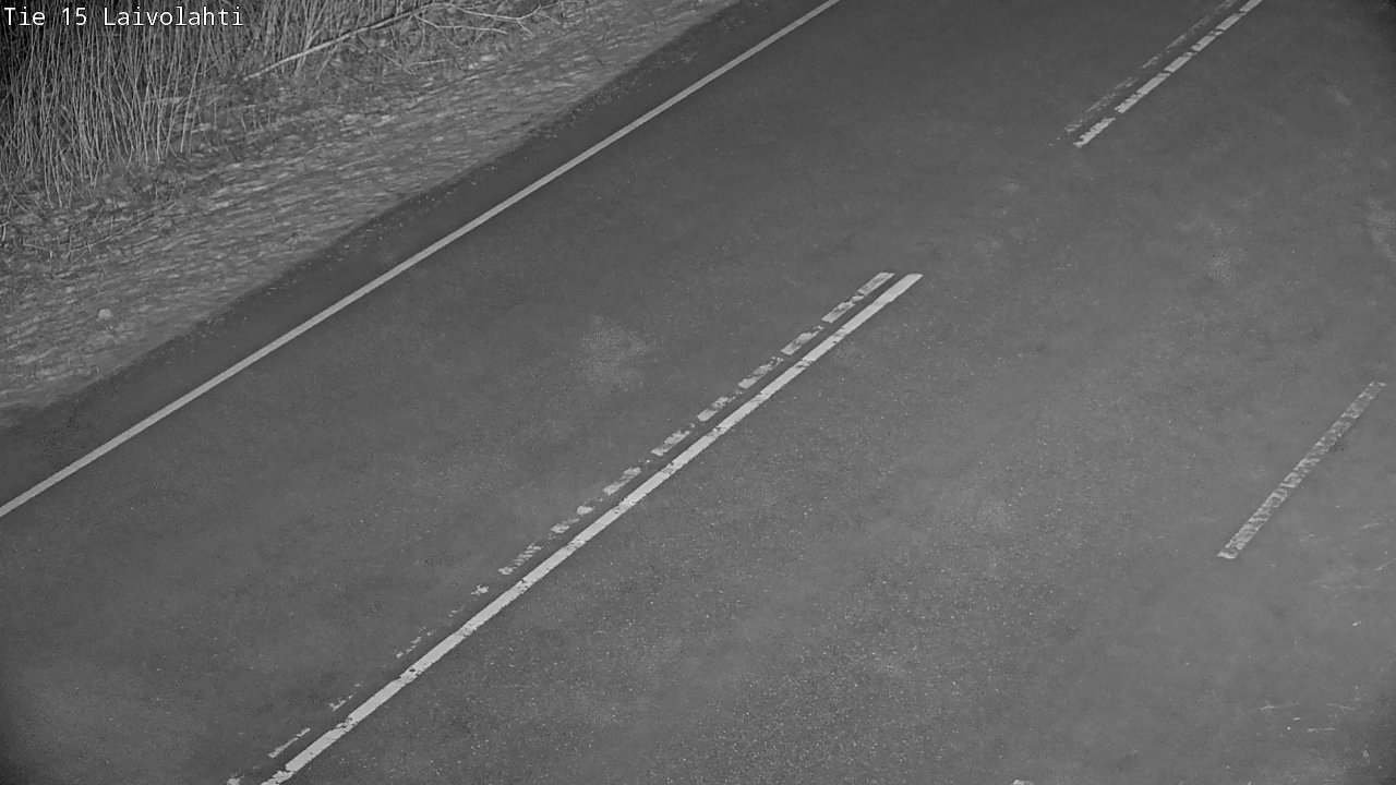 Weather Camera Image Väg 15 Laivolahti, Mäntyharju, Etelä-Savo