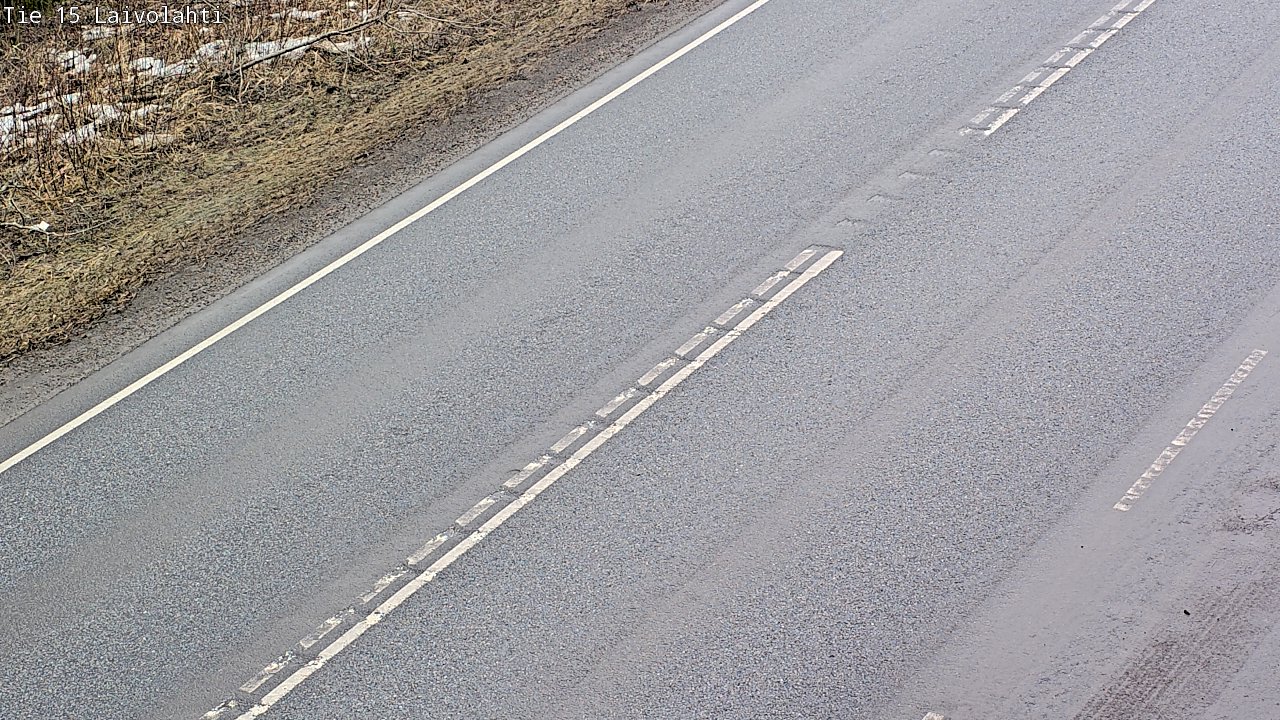 Weather Camera Image Väg 15 Laivolahti, Mäntyharju, Etelä-Savo