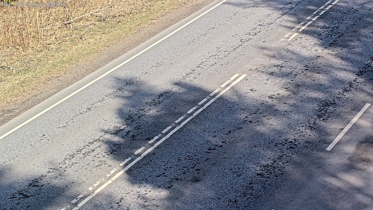 Weather Camera Image Väg 15 Laivolahti, Mäntyharju, Etelä-Savo