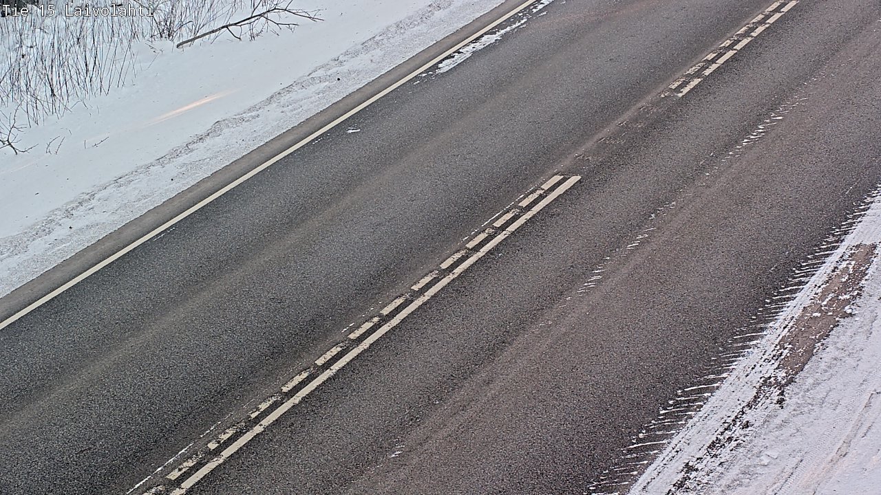 Weather Camera Image Road 15 Laivolahti, Mäntyharju, Etelä-Savo