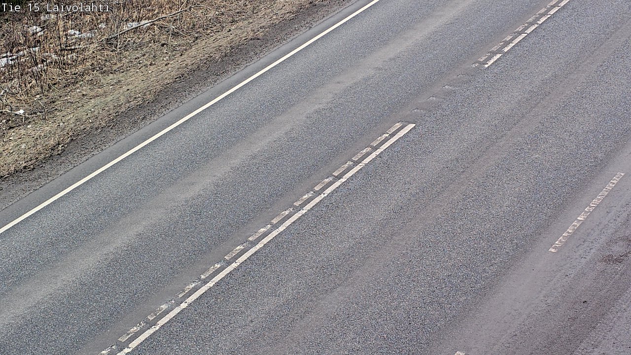 Weather Camera Image Väg 15 Laivolahti, Mäntyharju, Etelä-Savo