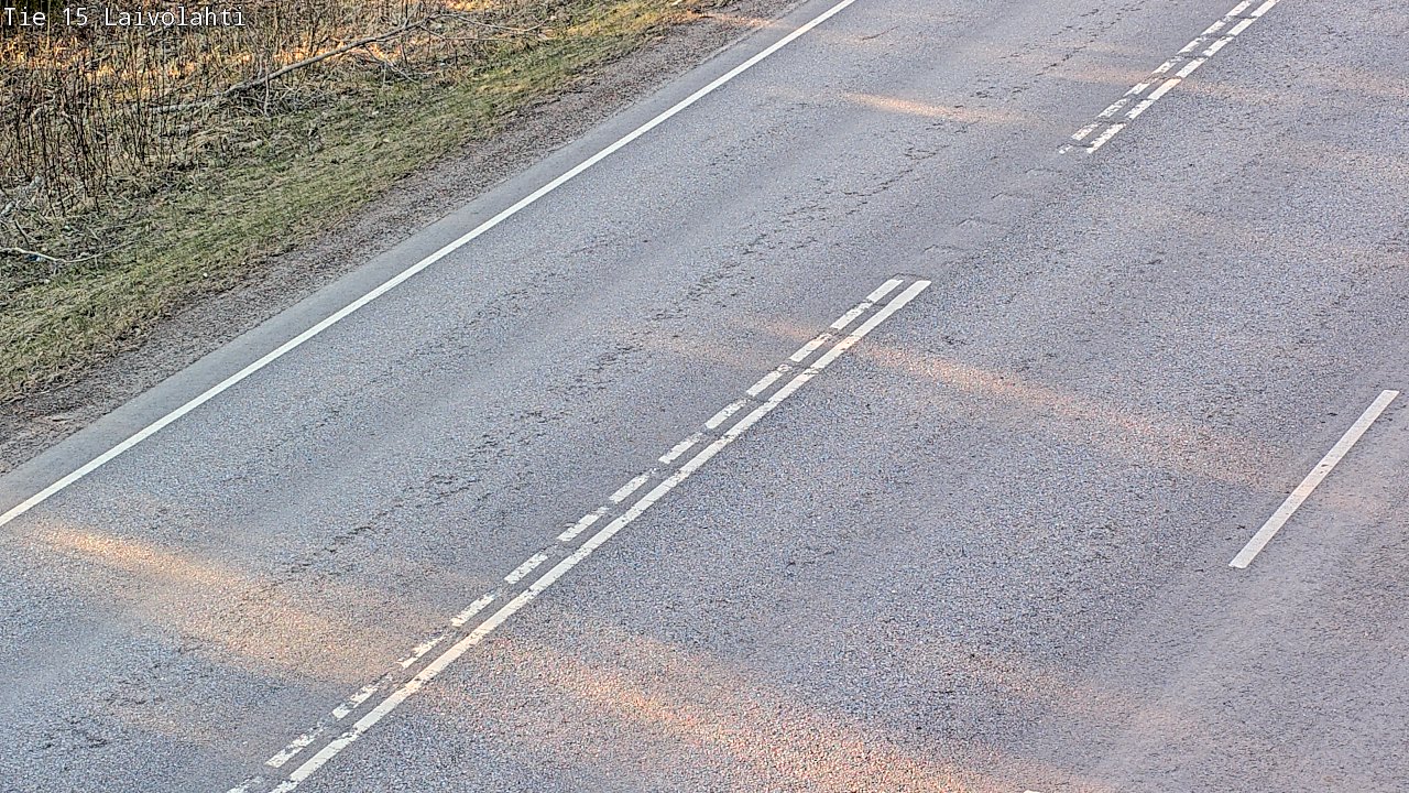 Weather Camera Image Väg 15 Laivolahti, Mäntyharju, Etelä-Savo