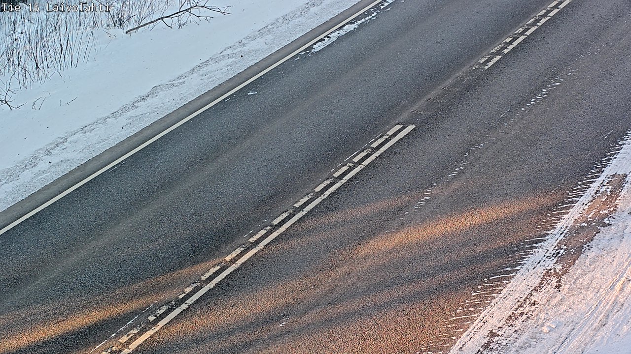 Weather Camera Image Road 15 Laivolahti, Mäntyharju, Etelä-Savo
