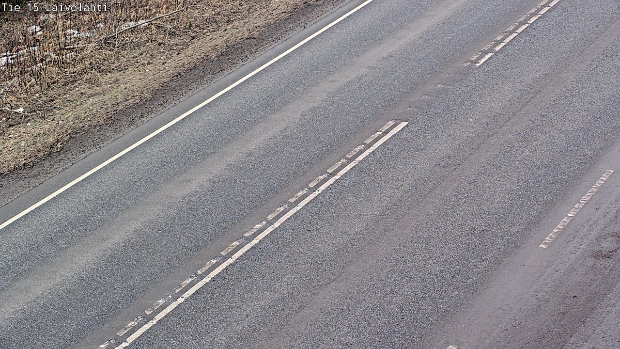 Weather Camera Image Väg 15 Laivolahti, Mäntyharju, Etelä-Savo