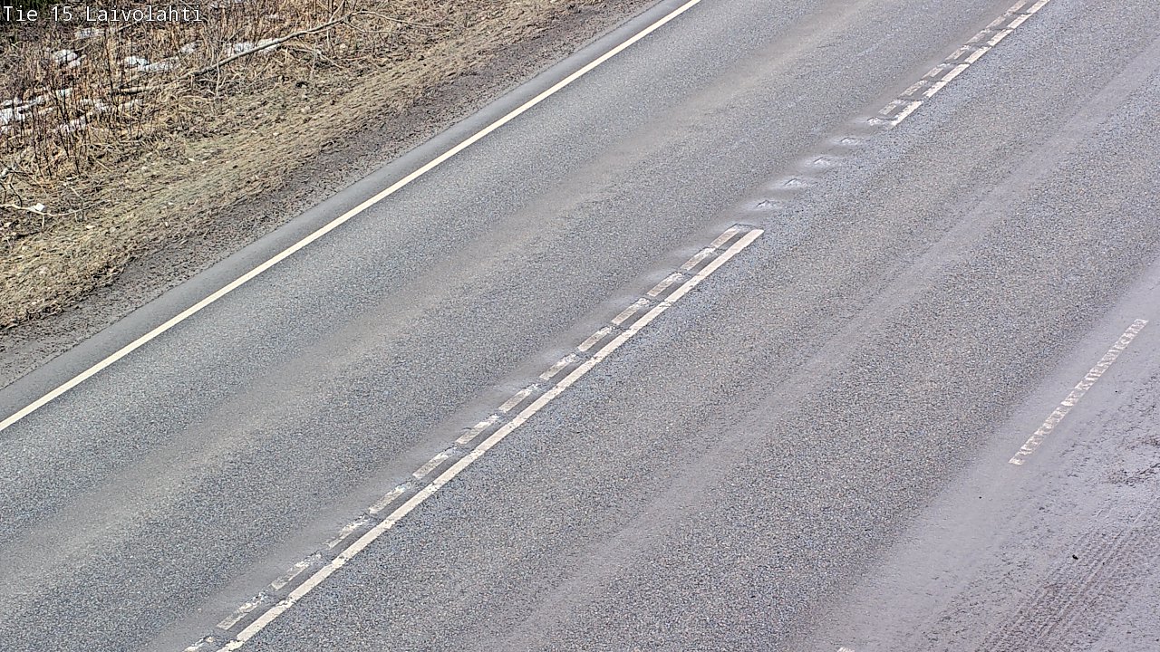 Weather Camera Image Väg 15 Laivolahti, Mäntyharju, Etelä-Savo