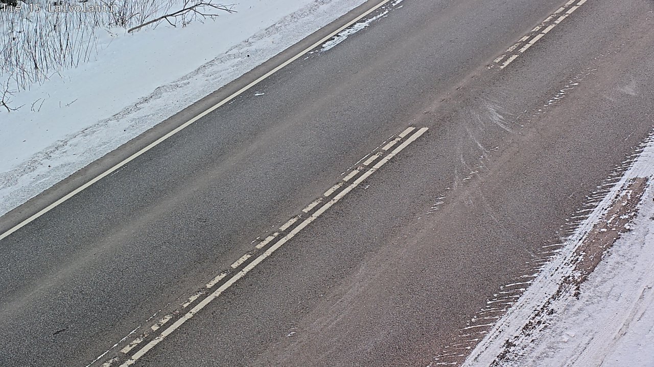 Weather Camera Image Road 15 Laivolahti, Mäntyharju, Etelä-Savo