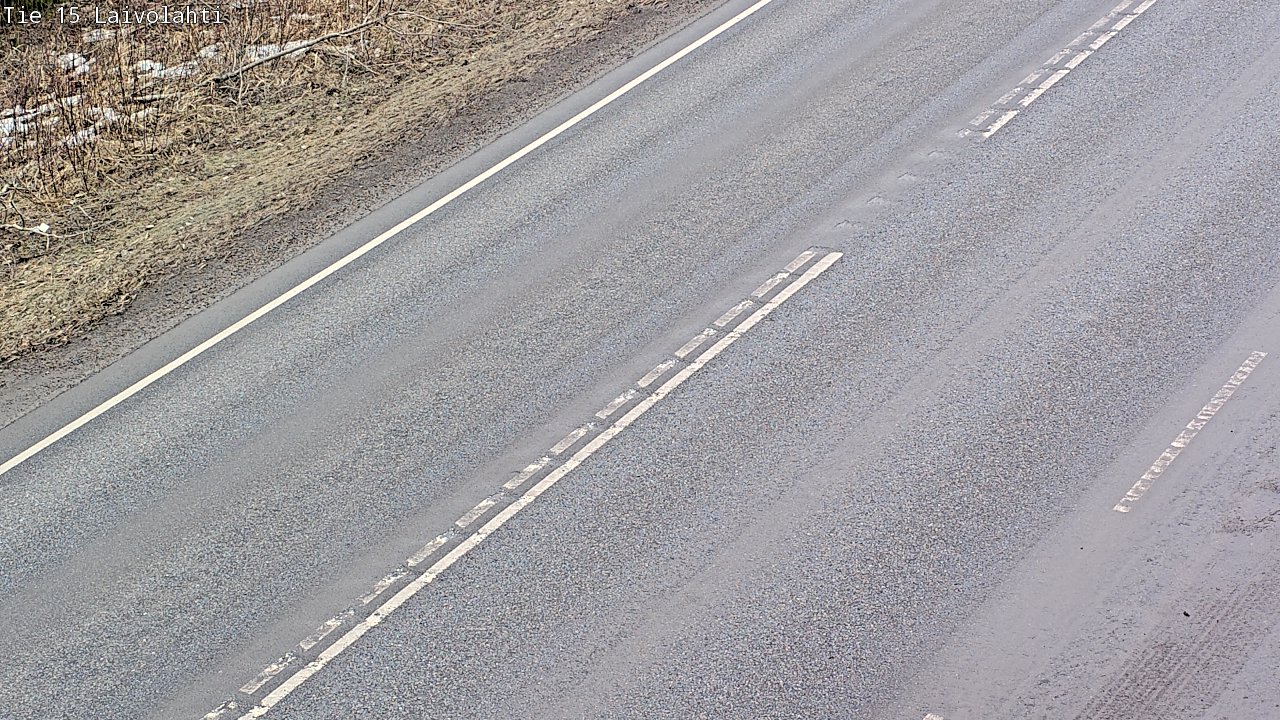 Weather Camera Image Väg 15 Laivolahti, Mäntyharju, Etelä-Savo