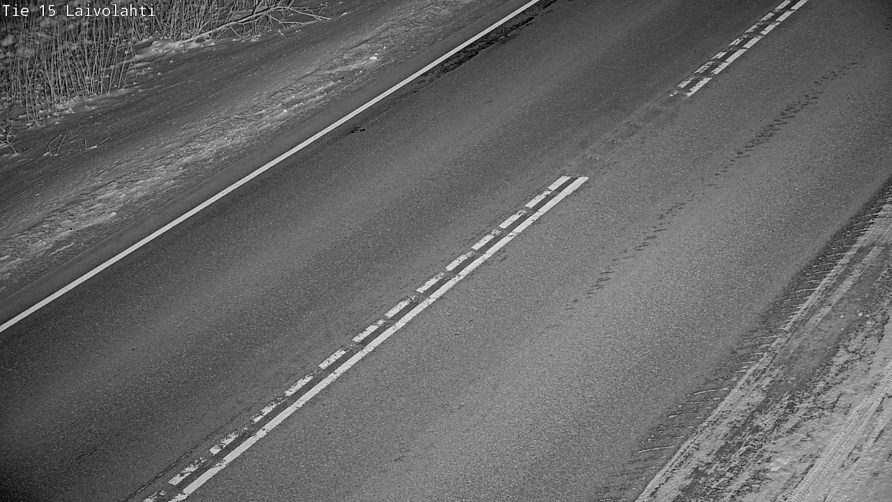 Weather Camera Image Road 15 Laivolahti, Mäntyharju, Etelä-Savo