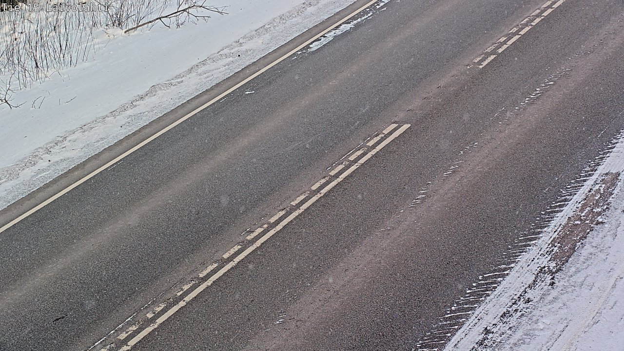 Weather Camera Image Väg 15 Laivolahti, Mäntyharju, Etelä-Savo