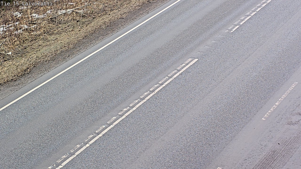 Weather Camera Image Väg 15 Laivolahti, Mäntyharju, Etelä-Savo