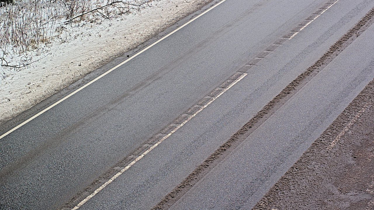 Weather Camera Image Väg 15 Laivolahti, Mäntyharju, Etelä-Savo