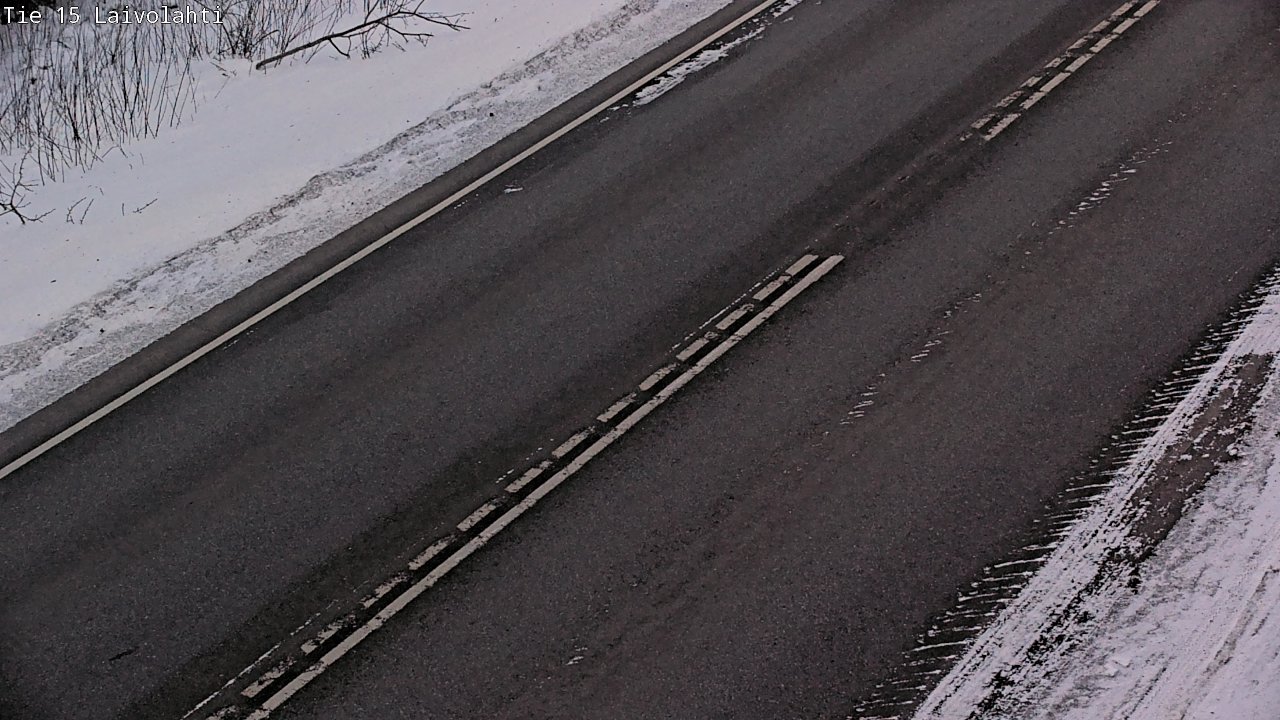 Weather Camera Image Road 15 Laivolahti, Mäntyharju, Etelä-Savo
