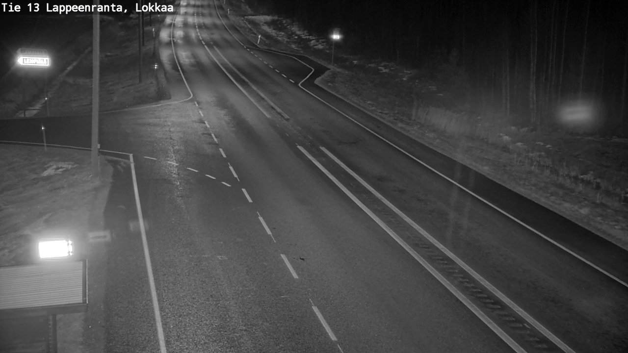 Kelikamerat Kuva Tie 13 Lokkaan suora, Lappeenranta, Etelä-Karjala