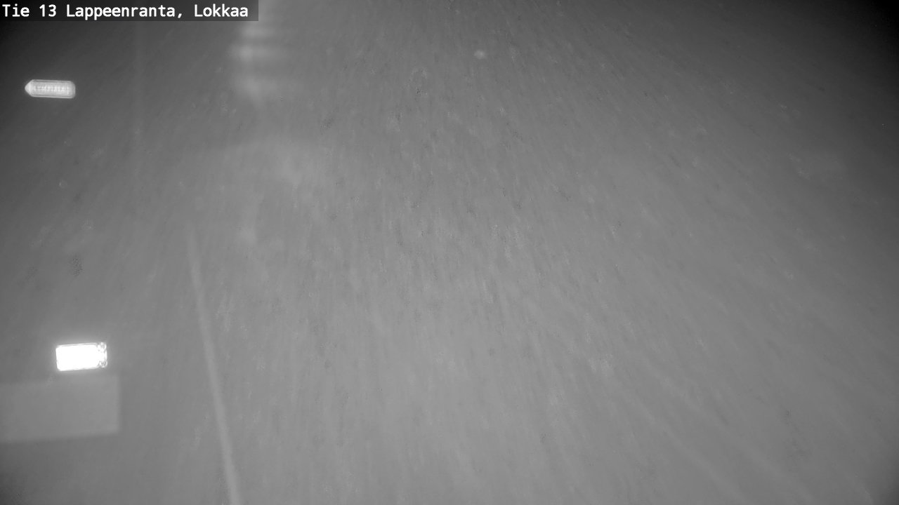 Kelikamerat Kuva Tie 13 Lokkaan suora, Lappeenranta, Etelä-Karjala