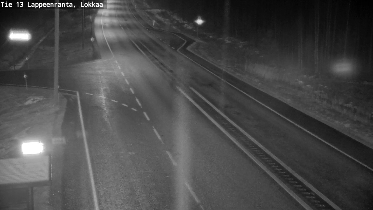 Kelikamerat Kuva Tie 13 Lokkaan suora, Lappeenranta, Etelä-Karjala