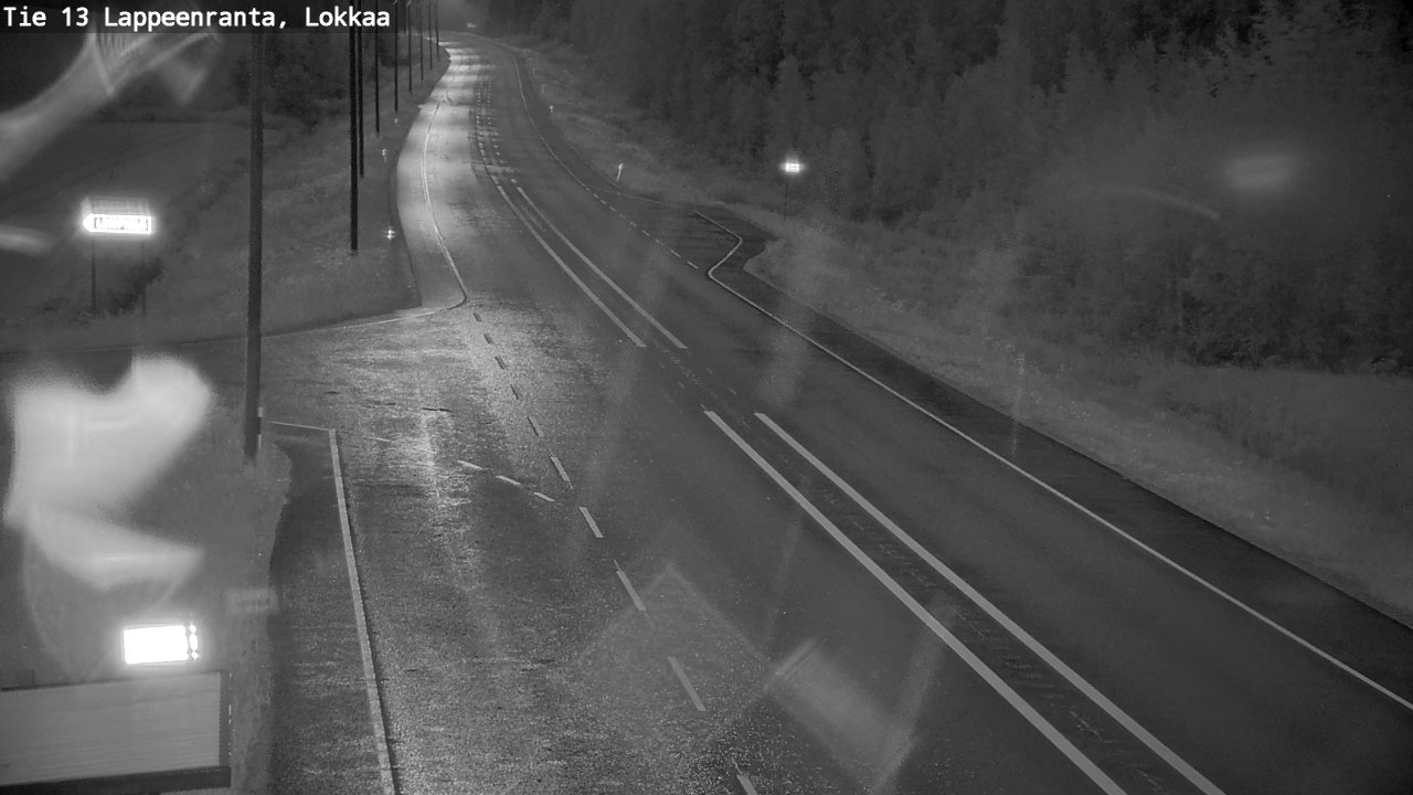 Kelikamerat Kuva Tie 13 Lokkaan suora, Lappeenranta, Etelä-Karjala