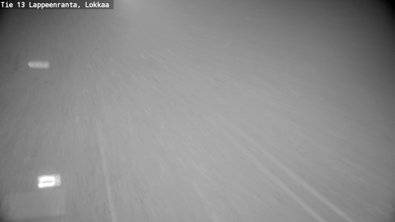 Kelikamerat Kuva Tie 13 Lokkaan suora, Lappeenranta, Etelä-Karjala