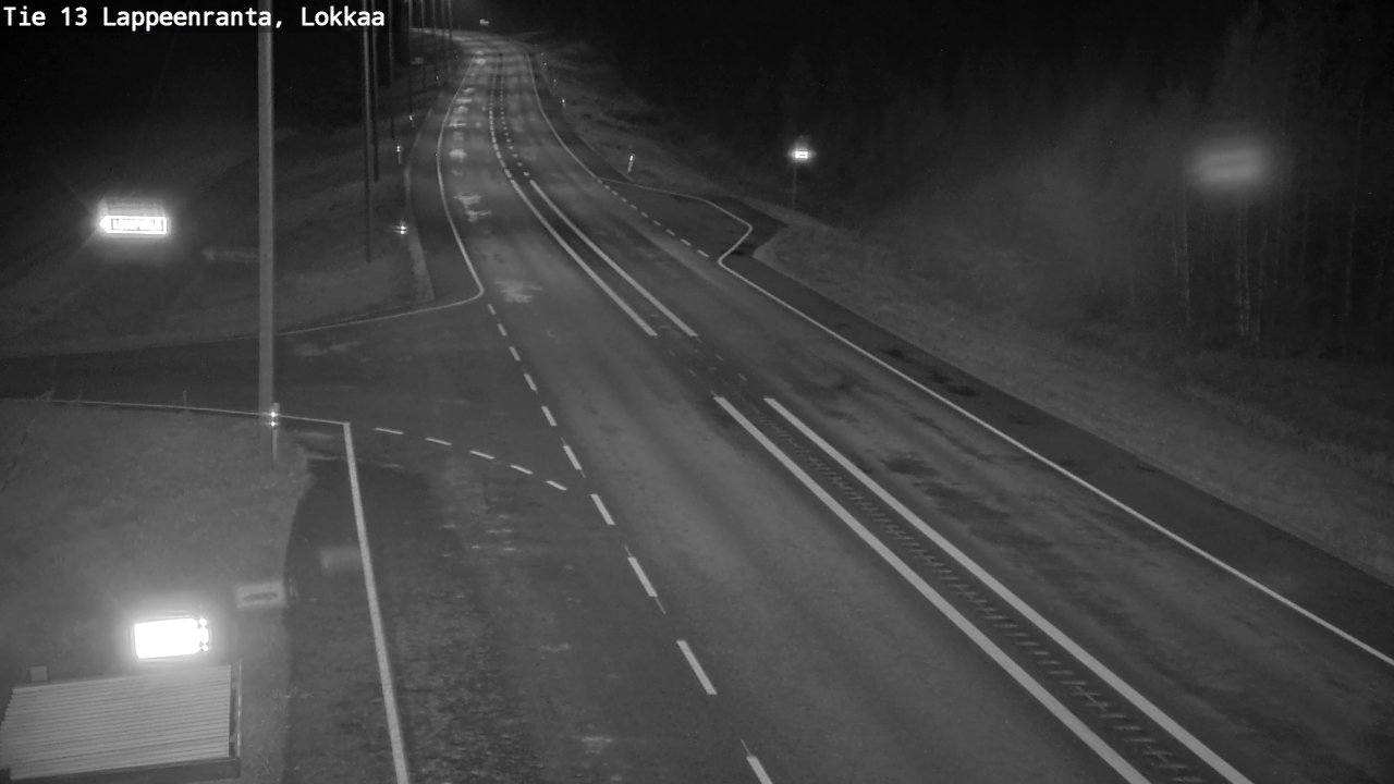 Kelikamerat Kuva Tie 13 Lokkaan suora, Lappeenranta, Etelä-Karjala
