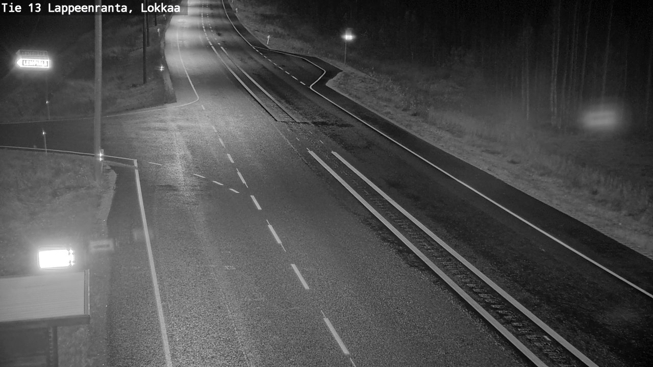 Kelikamerat Kuva Tie 13 Lokkaan suora, Lappeenranta, Etelä-Karjala