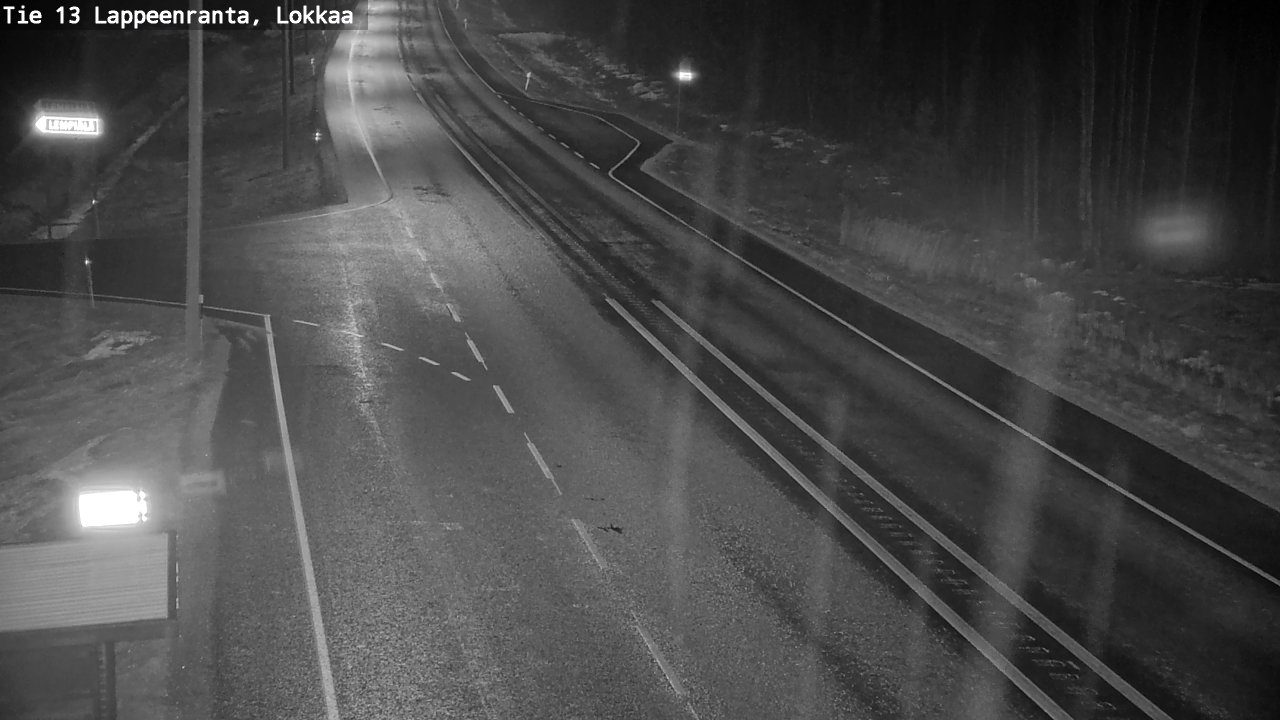 Kelikamerat Kuva Tie 13 Lokkaan suora, Lappeenranta, Etelä-Karjala