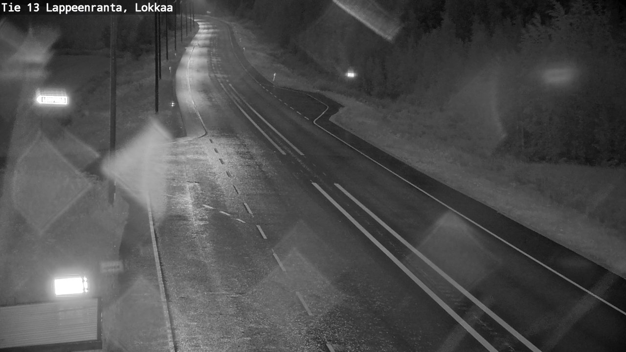 Kelikamerat Kuva Tie 13 Lokkaan suora, Lappeenranta, Etelä-Karjala