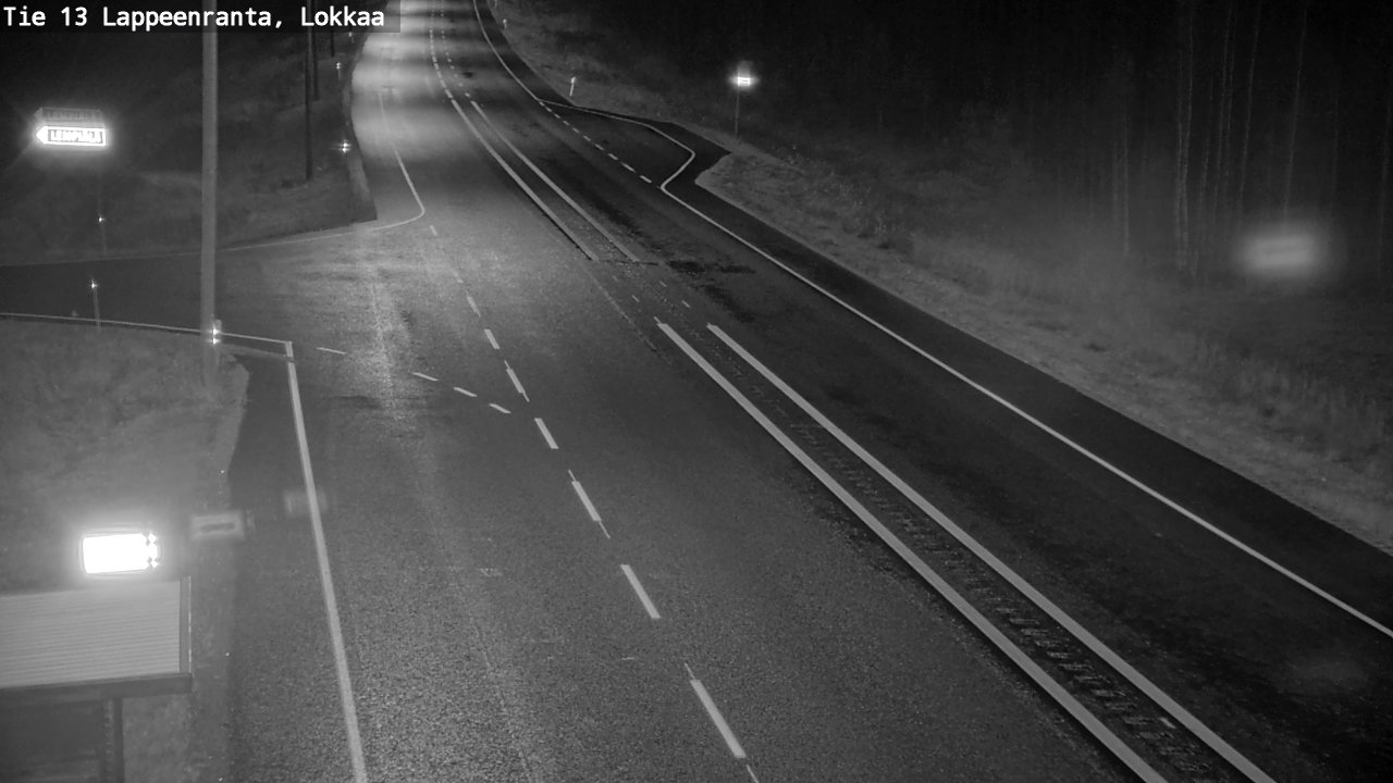 Kelikamerat Kuva Tie 13 Lokkaan suora, Lappeenranta, Etelä-Karjala