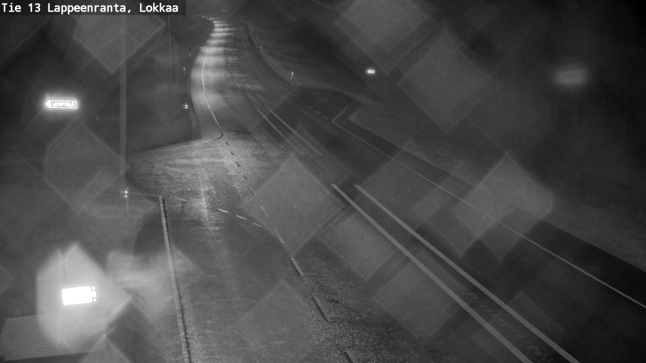 Kelikamerat Kuva Tie 13 Lokkaan suora, Lappeenranta, Etelä-Karjala