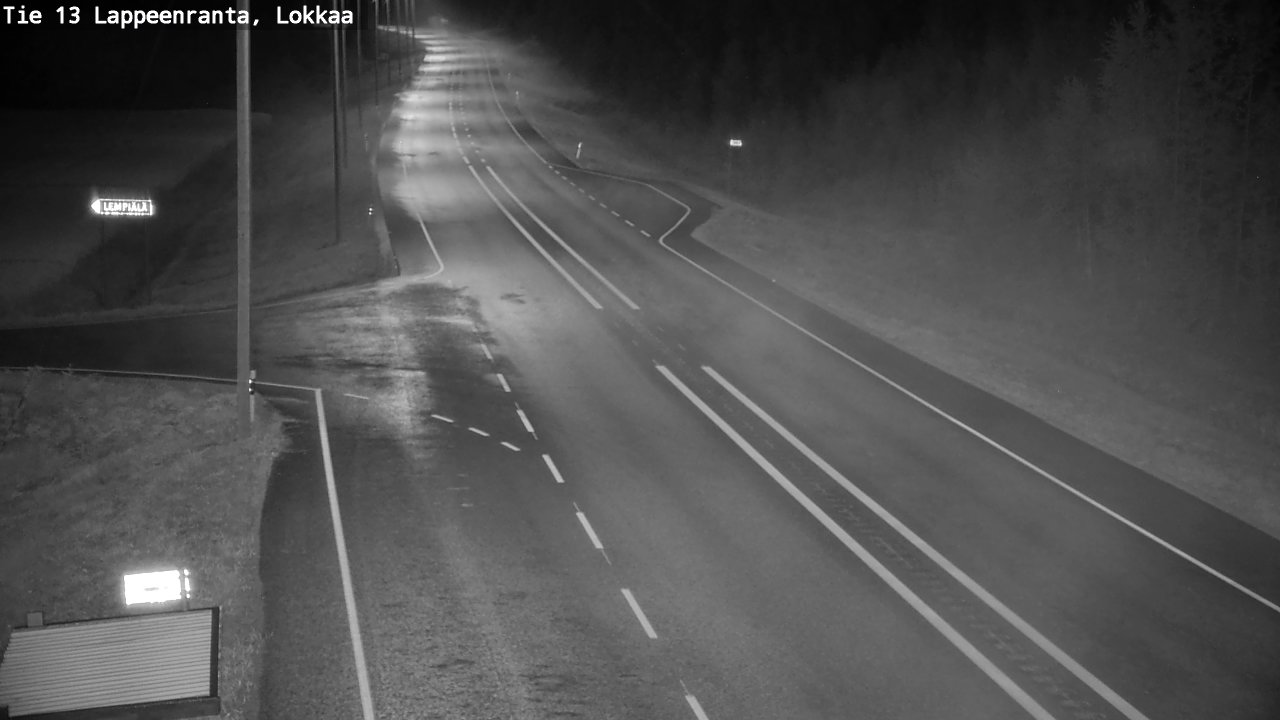 Kelikamerat Kuva Tie 13 Lokkaan suora, Lappeenranta, Etelä-Karjala