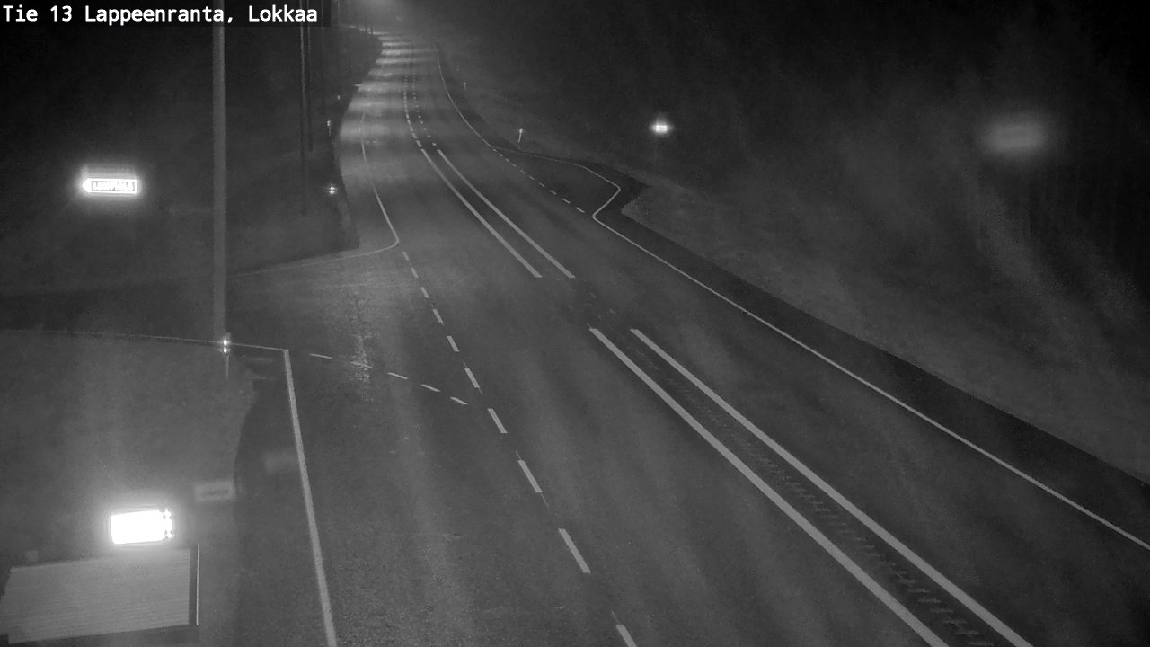 Kelikamerat Kuva Tie 13 Lokkaan suora, Lappeenranta, Etelä-Karjala