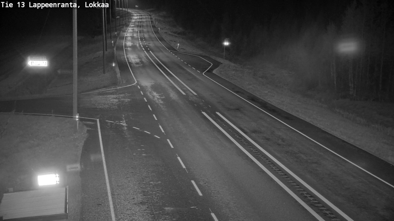 Kelikamerat Kuva Tie 13 Lokkaan suora, Lappeenranta, Etelä-Karjala