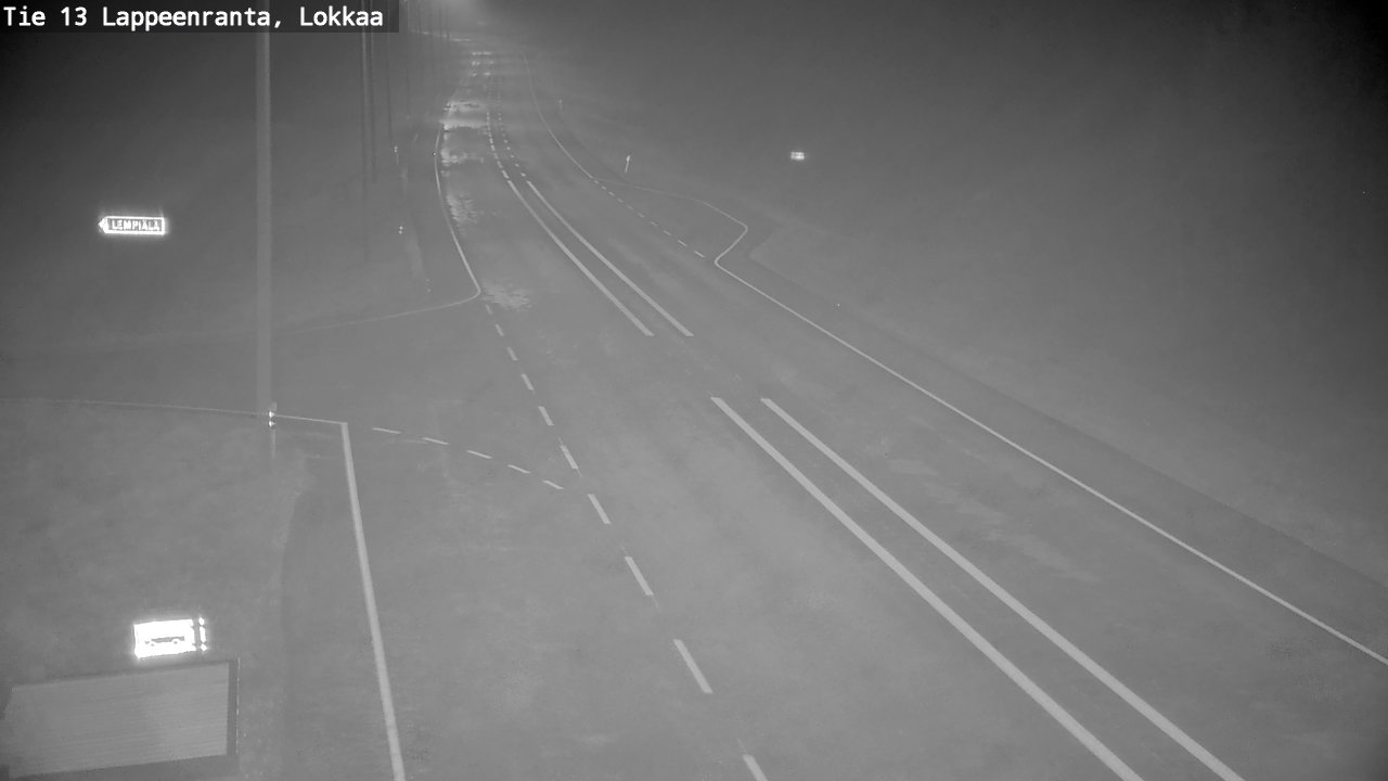 Kelikamerat Kuva Tie 13 Lokkaan suora, Lappeenranta, Etelä-Karjala