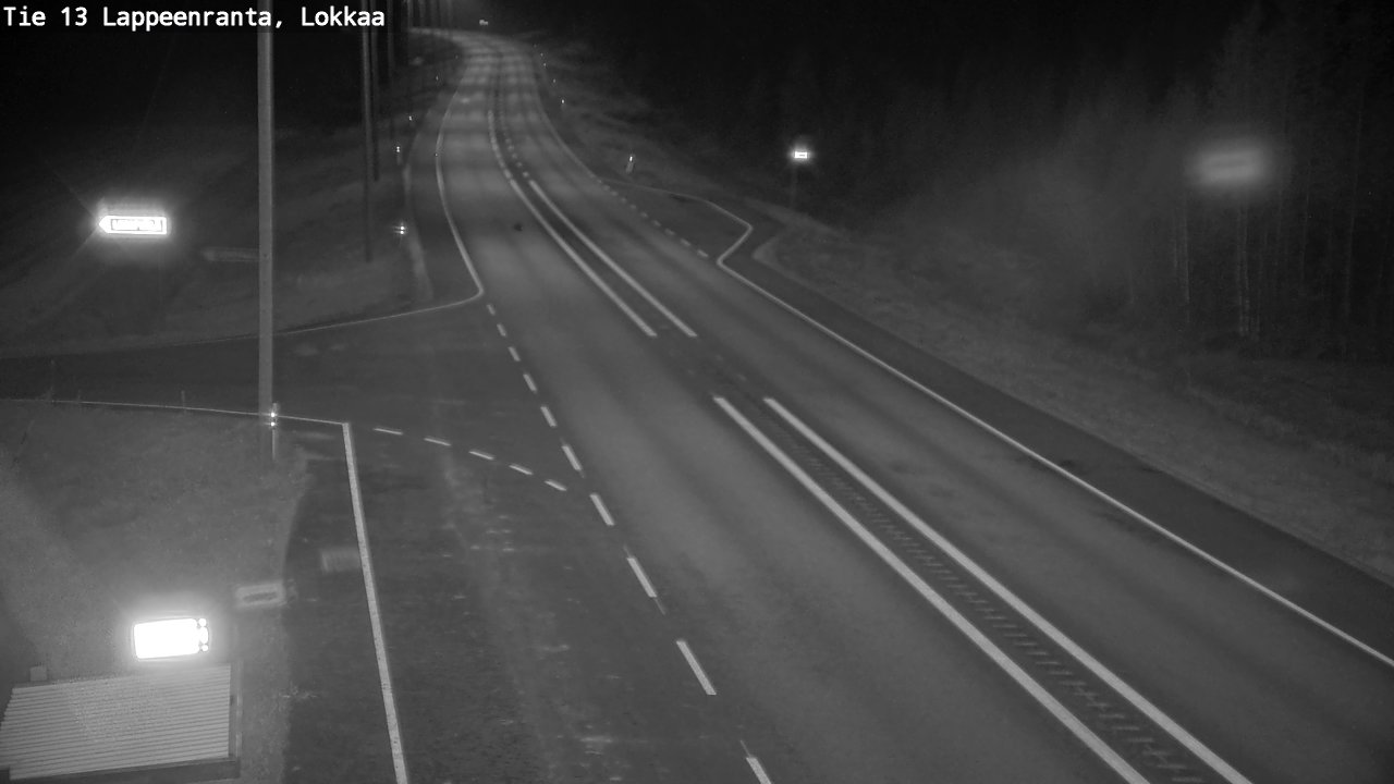 Kelikamerat Kuva Tie 13 Lokkaan suora, Lappeenranta, Etelä-Karjala
