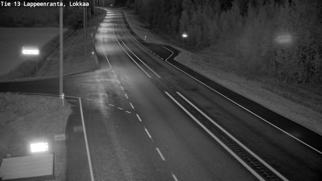 Kelikamerat Kuva Tie 13 Lokkaan suora, Lappeenranta, Etelä-Karjala