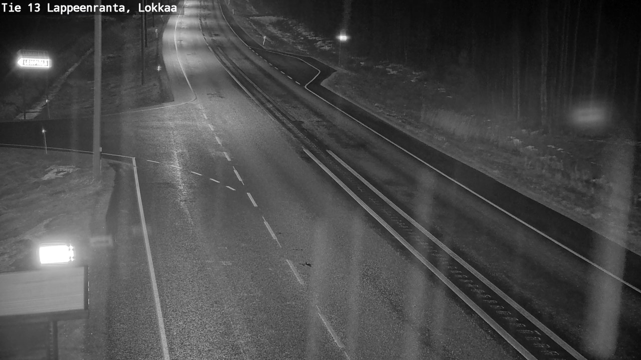 Kelikamerat Kuva Tie 13 Lokkaan suora, Lappeenranta, Etelä-Karjala