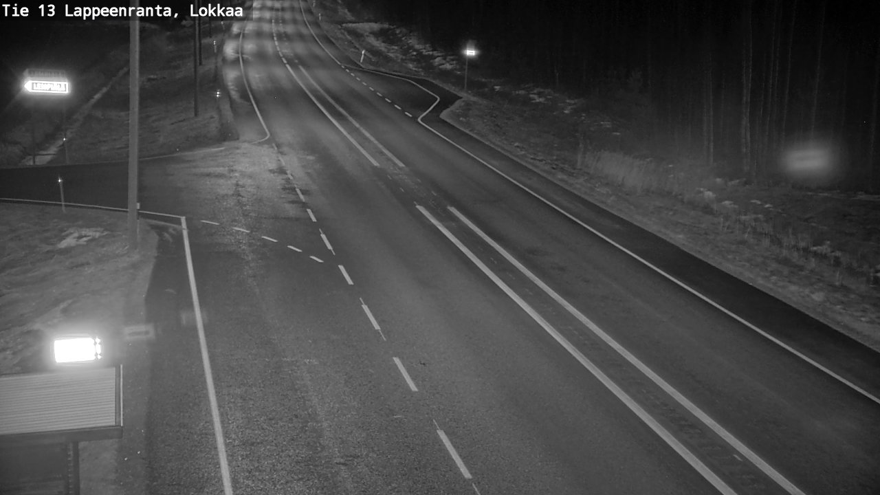 Kelikamerat Kuva Tie 13 Lokkaan suora, Lappeenranta, Etelä-Karjala