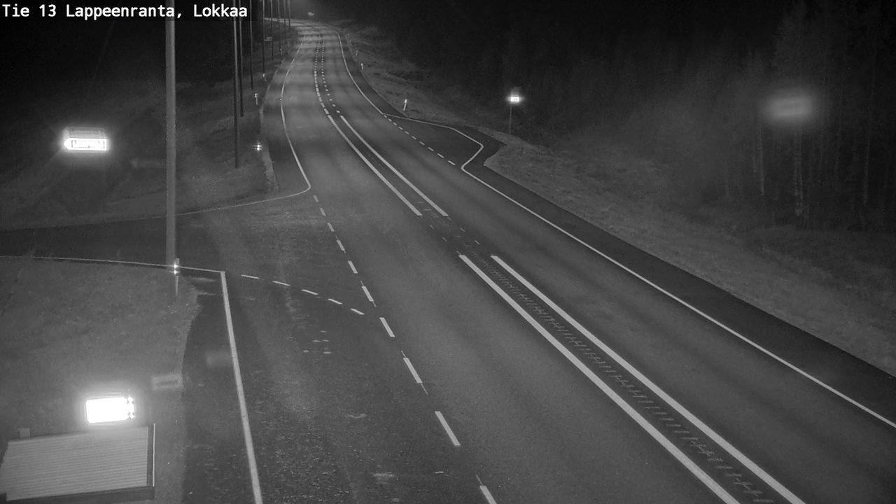 Kelikamerat Kuva Tie 13 Lokkaan suora, Lappeenranta, Etelä-Karjala