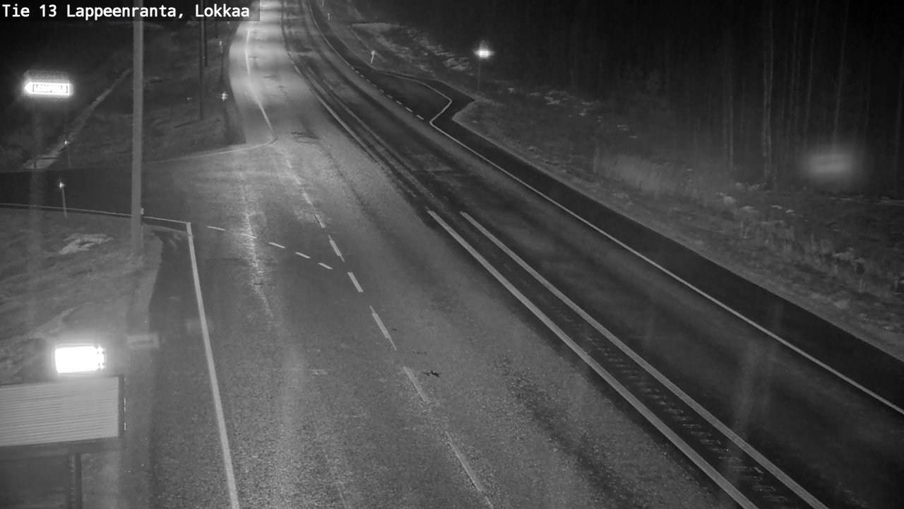 Kelikamerat Kuva Tie 13 Lokkaan suora, Lappeenranta, Etelä-Karjala