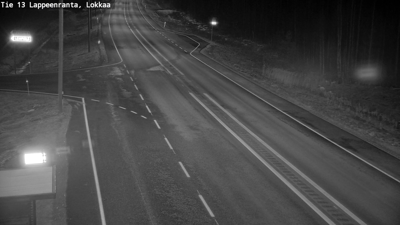 Kelikamerat Kuva Tie 13 Lokkaan suora, Lappeenranta, Etelä-Karjala