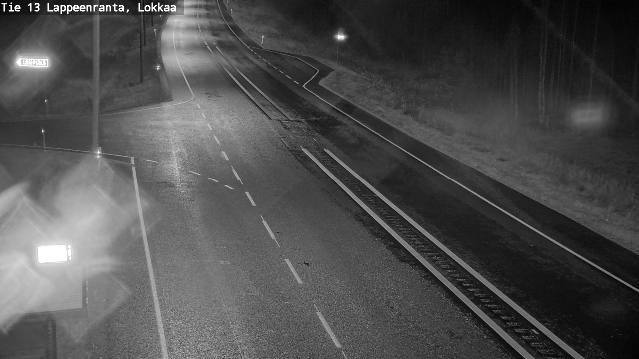 Kelikamerat Kuva Tie 13 Lokkaan suora, Lappeenranta, Etelä-Karjala